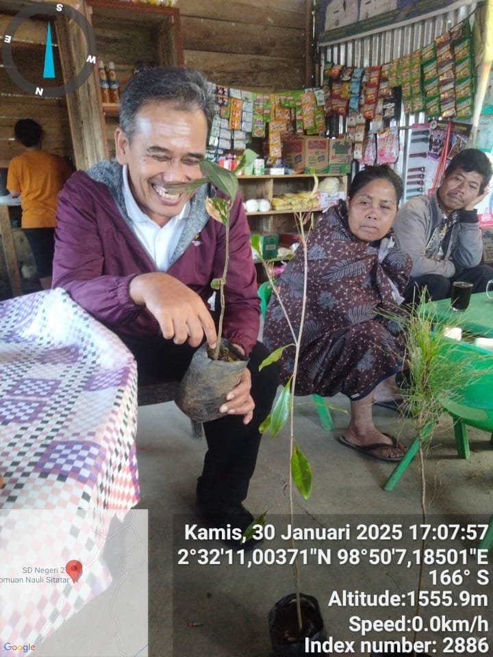 Dokumentasi kegiatan: PPTSB dan Perum Jasa Tirta Resmi Mulai Penghijauan 50 Hektar Lahan Kritis di Samosir